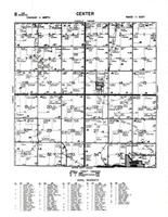 Center Township, Manley, Cass County 1963 Published by Standard Atlas Co